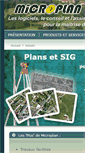 Mobile Screenshot of microplan.fr