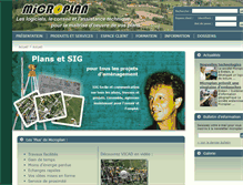 Tablet Screenshot of microplan.fr